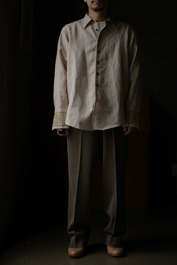 BLACKBIRD ブラックバード / REGULAR COLLAR SHIRT (sold) | INSIDE MY