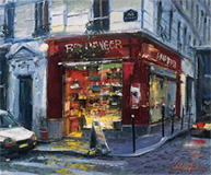 一枚の繪 －パリからの帰国記念 ～哀愁のパリⅡ～ 中西繁 油絵展