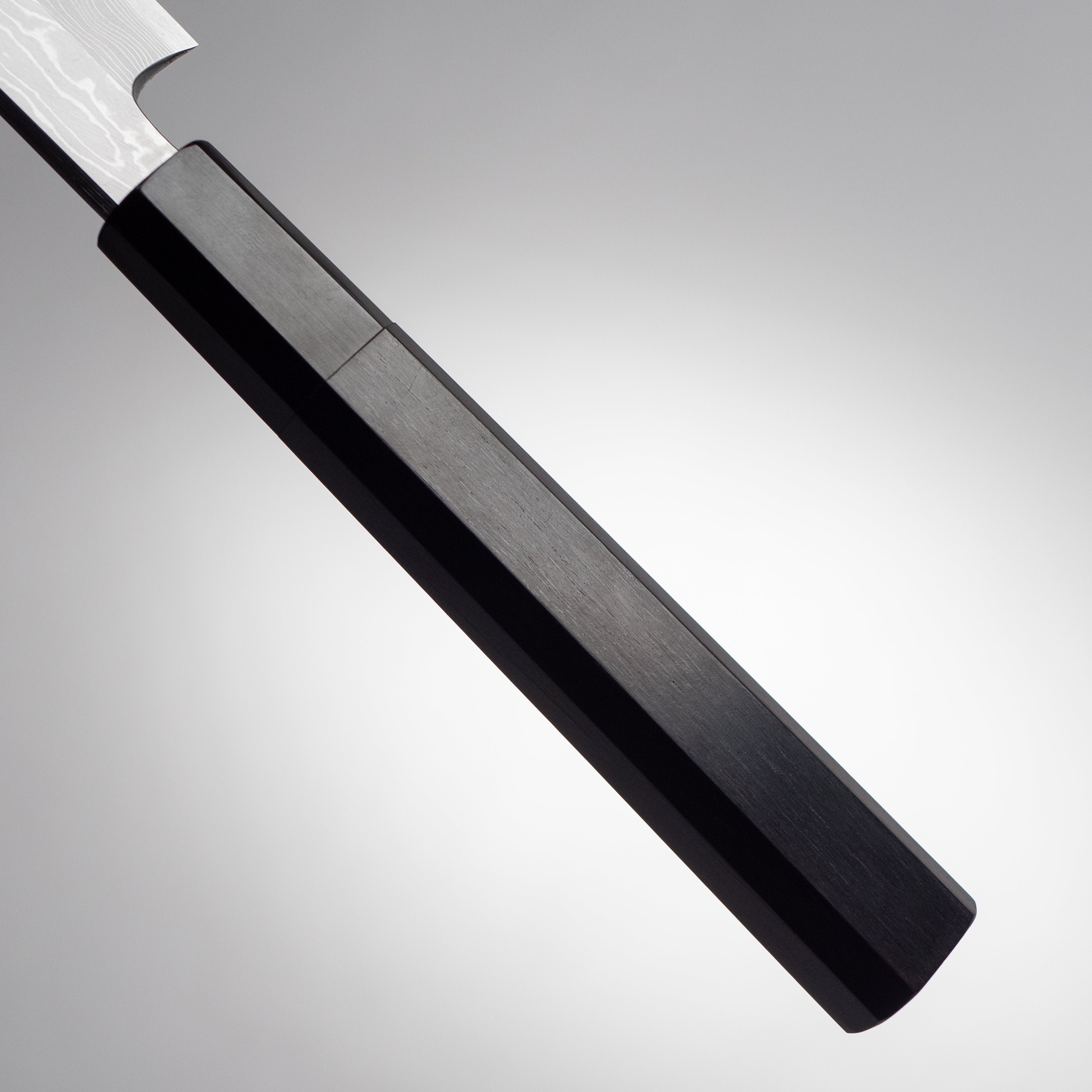 中川作 煌 青一鋼 墨流し 先丸蛸引包丁 鞘付き – 堺一文字光秀