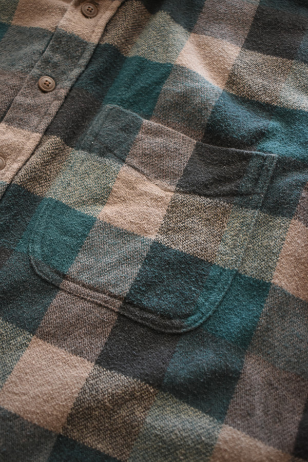 90's ST JOHN'S BAY check flannel shirt