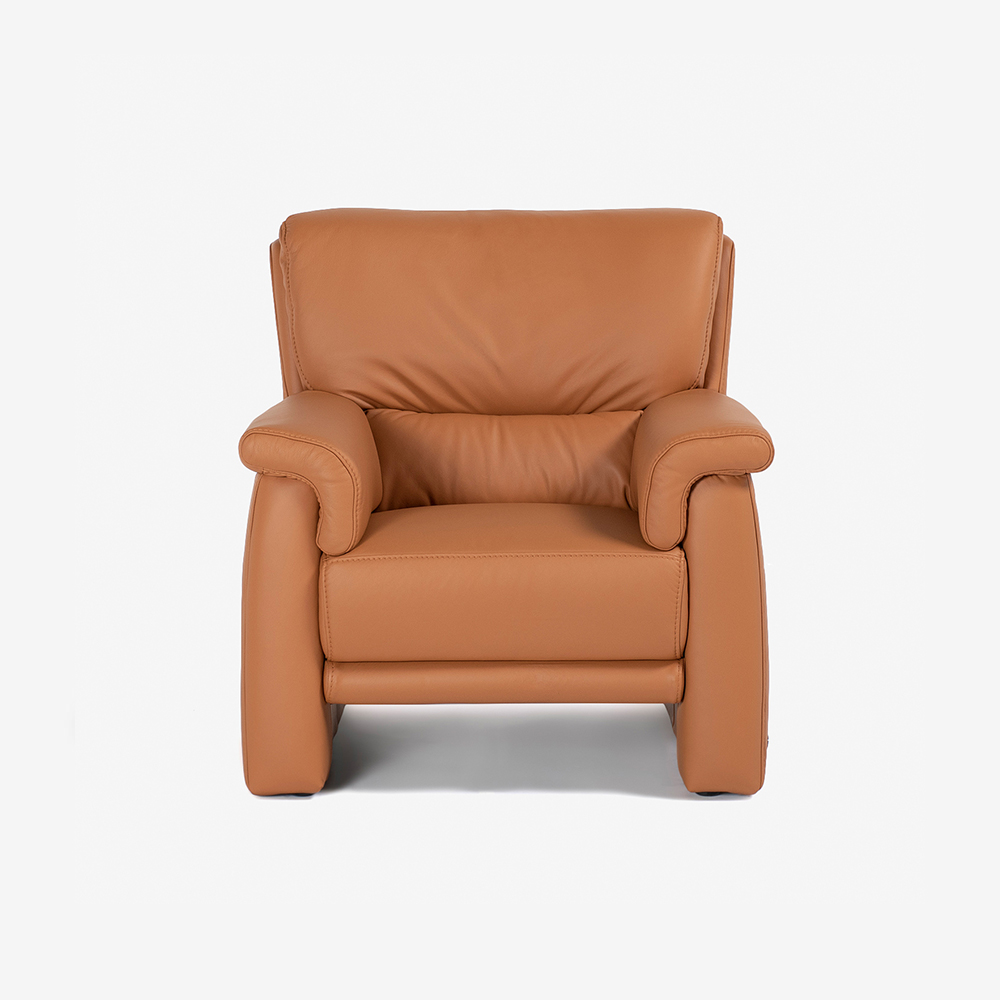 himolla（ヒモラ）「共通オットマン」革#24 Nライトブラウン色