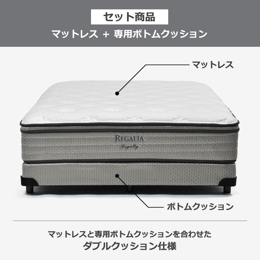 REGALIA（レガリア）マットレス「ロイヤルティ PO FR」ポケットコイル+