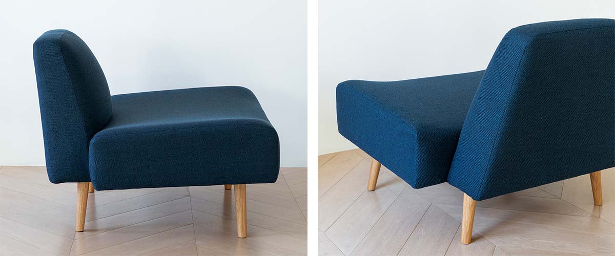 AO SOFA (2) Charcoal｜2人掛け｜IDEE SHOP Online