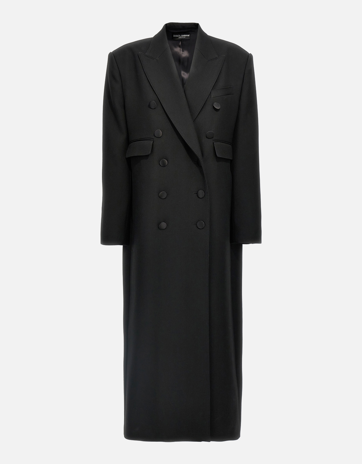 Dolce & Gabbana ダブルウールギャバジン製ロングダブルブレスト