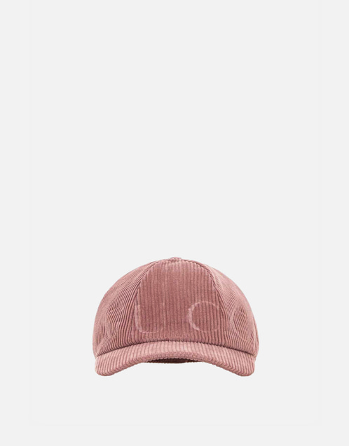 Gucci ピンクコーデュロイベースボールキャップ () IFCHIC.COM