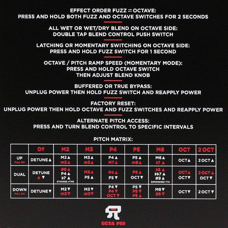 Keeleyより強力なピッチシフター/オクターブジェネレーターとアナログ