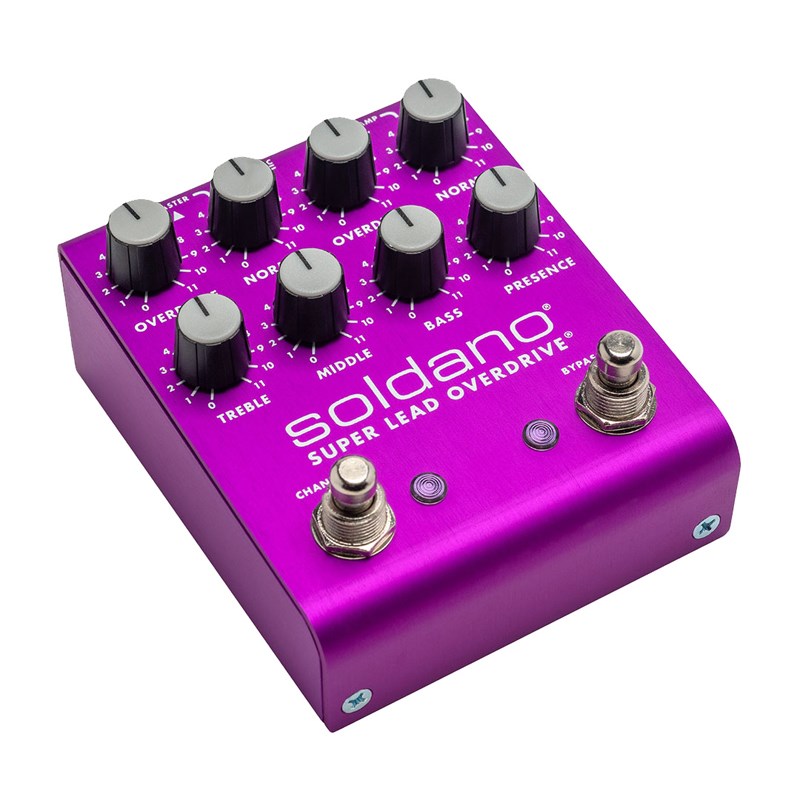 Soldano】SLO-100のサウンドを詰め込んだSLO Pedalが2ch仕様になって新