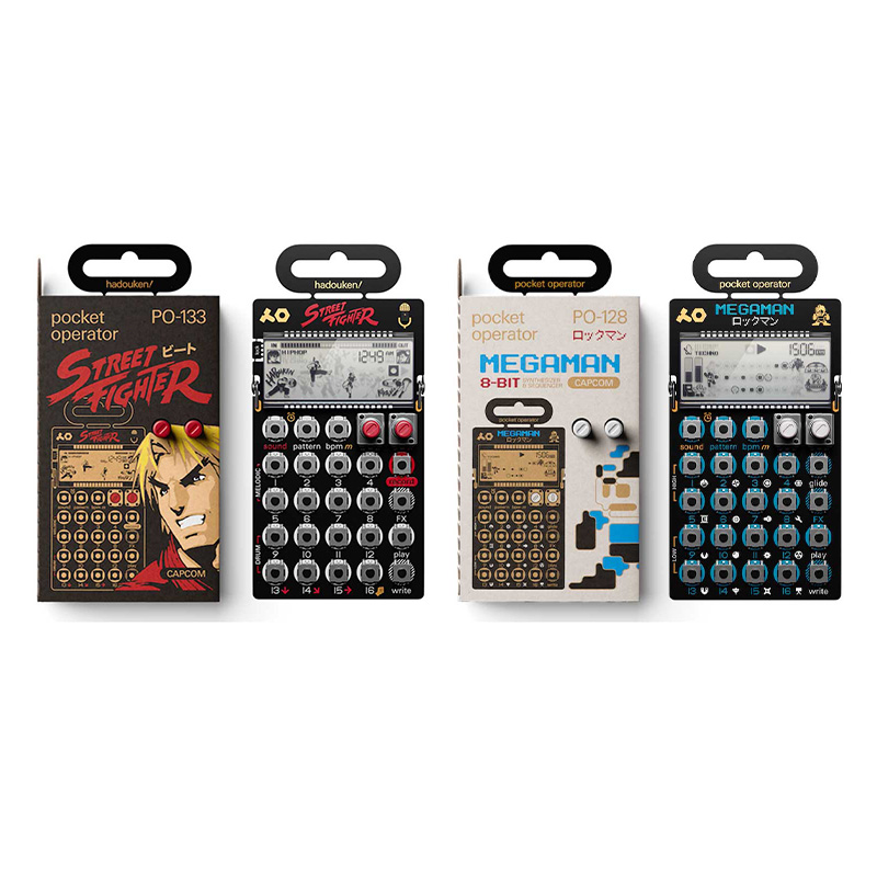 Teenage engineering】あのCAPCOMの“ストリートファイター II”との