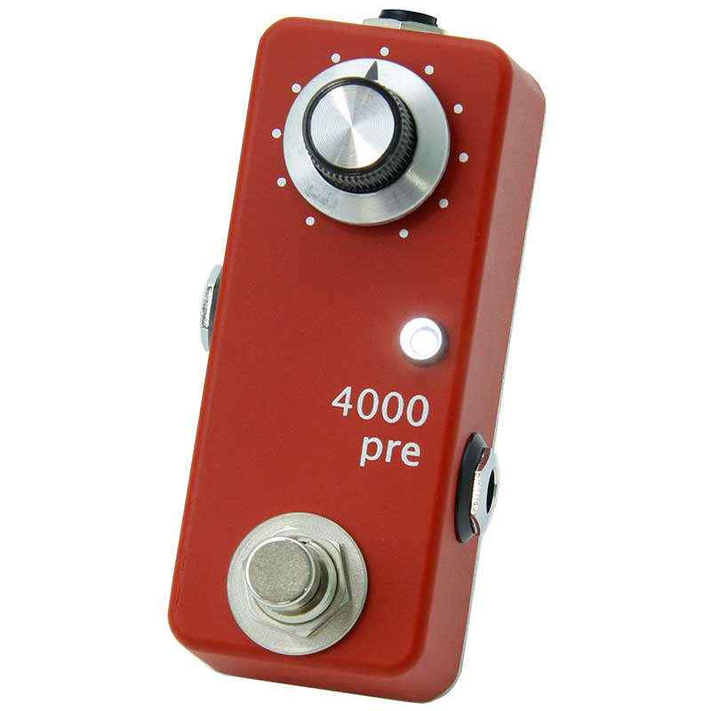 Zahnrad by nature sound】超人気ブースター“4000Pre”に「イケベの赤