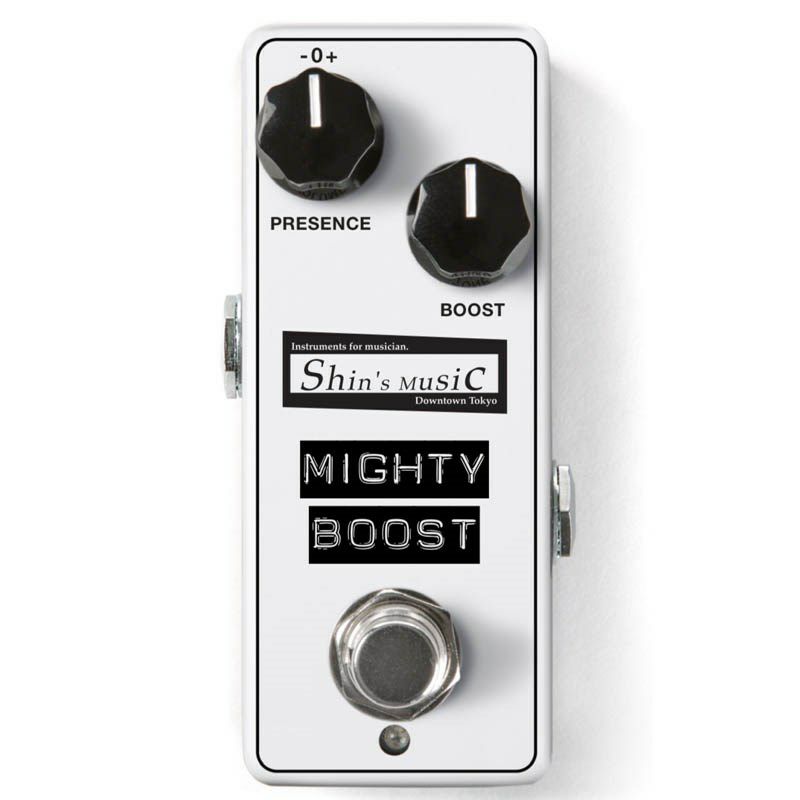 shin's music】幅広いユーザー層に向けたブースター・バッファーペダル