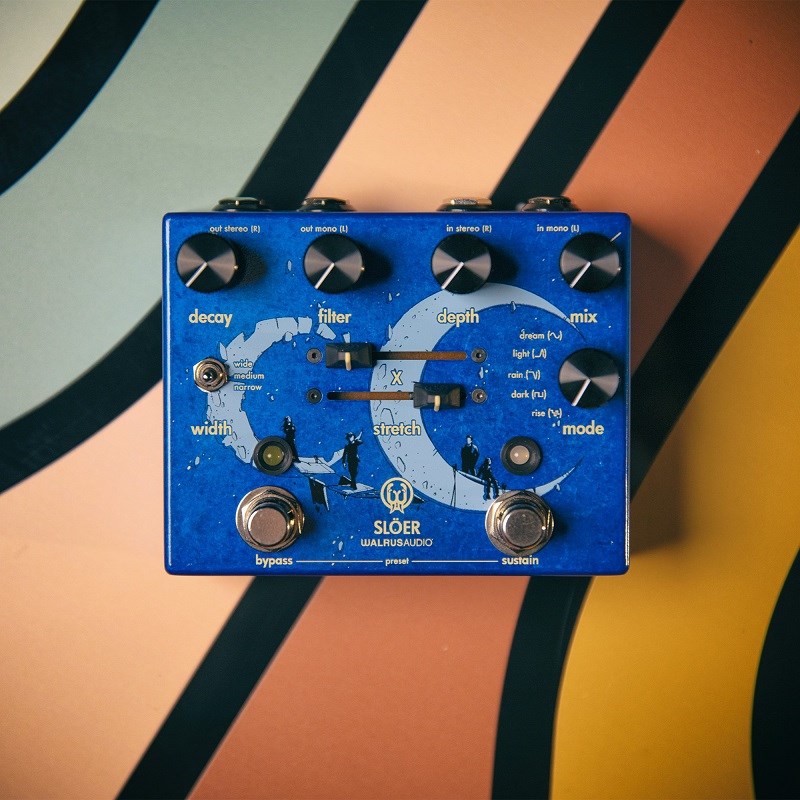 WALRUS AUDIO】大人気アンビエント・リバーブSloに、新たな能力が