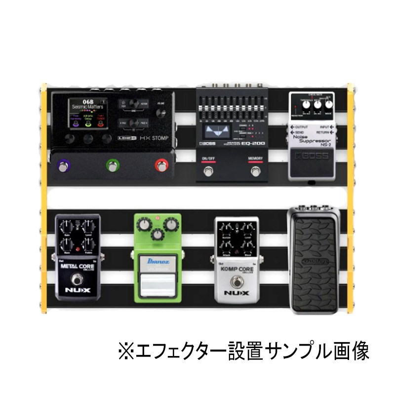 NUX】2段構造を採用した”Bumblebee”ペダルボード が登場！ | イケベ新
