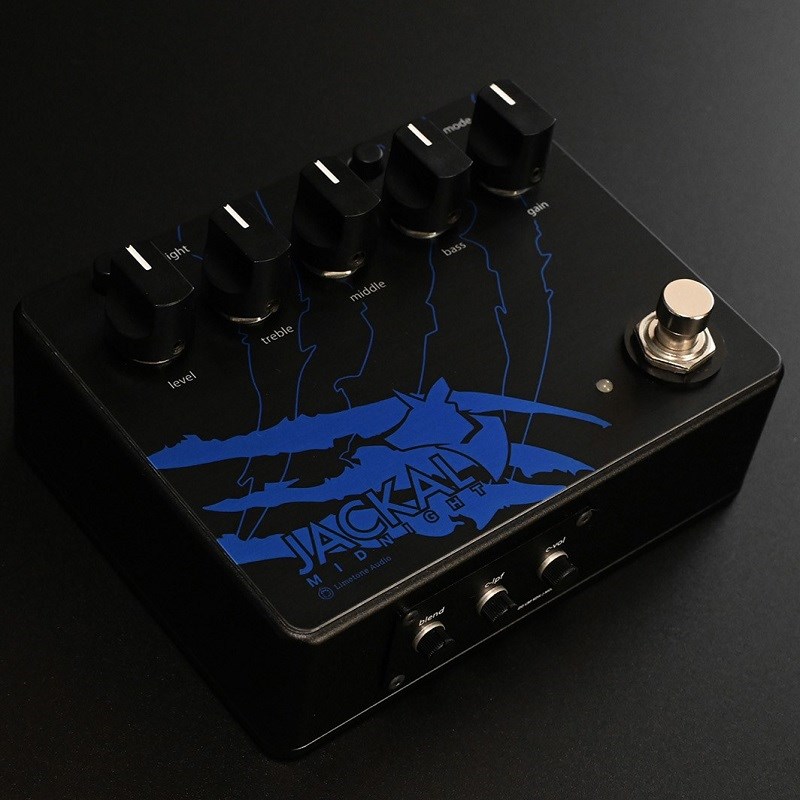 Limetone Audio】ベース向けディストーションペダルJACKAL MIDNIGHTに