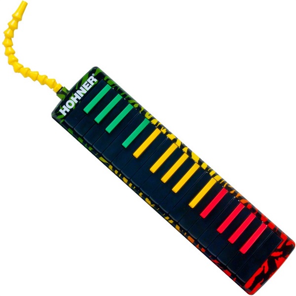 Hohner メロディカ melodica AIRBOARD RASTA 32 【32鍵盤・鍵盤