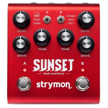 strymon SUNSET【Dual Overdrive】（ストライモン）オーバードライブ