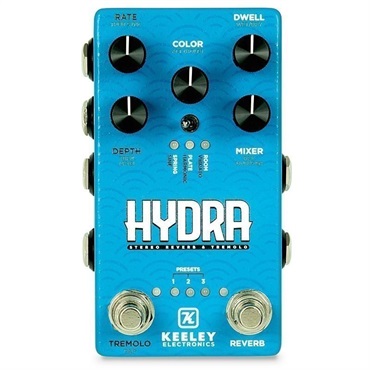 keeley HYDRA Stereo Reverb & Tremolo（キーリー）リバーブ トレモロ