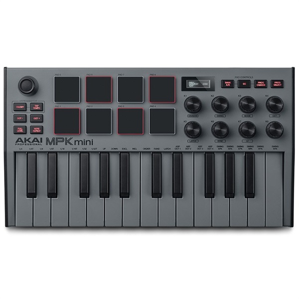 AKAI MPK mini Special Edition Grey (25鍵USB-MIDIキーボード