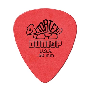 Dunlop (Jim Dunlop) 418R Tortex Standard Picks 0.50mm(Red