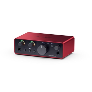 Focusrite Scarlett 4i4 gen4 (Cubase LE付属)(4in4out・USB-C