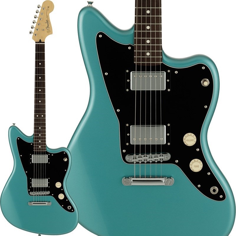 Fender Made in Japan Limited Adjusto-Matic Jazzmaster HH (Teal