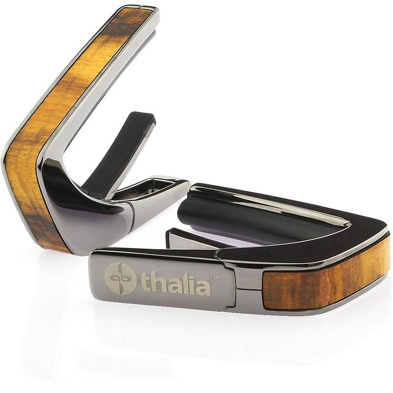 Thalia Capo Exotic Wood Series Black Chrome Hawaiian Koa [新仕様