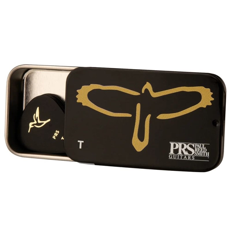 P.R.S. Gold Birds Assorted Picks w/Tin (12 Pack) (Heavy) ｜イケベ