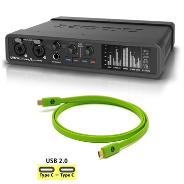 MOTU UltraLite mk5 + OYAIDE製高品質USBケーブルセット(Type C to C