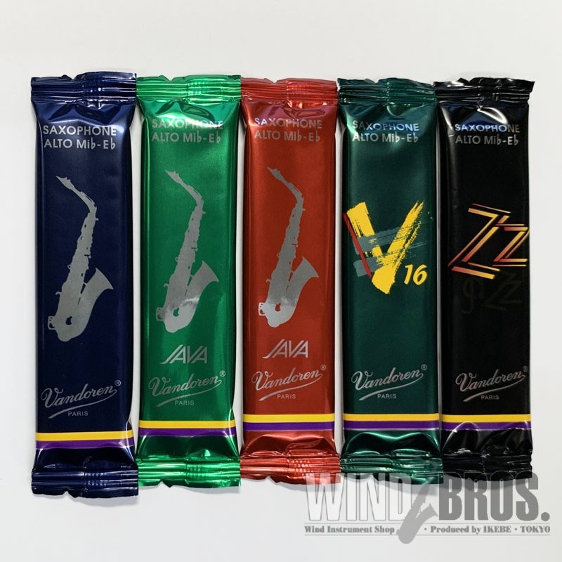VANDOREN 《硬さ：2-1/2》アルトサックス用リード バンドレン