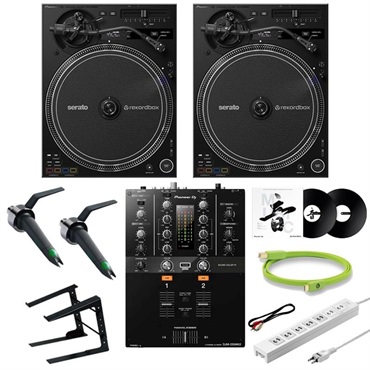 Pioneer DJ PLX-CRSS12 + DJM-250 ターンテーブルDJおすすめ10点セット