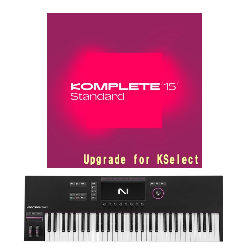 Native Instruments KONTROL S61 MK3 + Komplete 15 Standard Upgrade