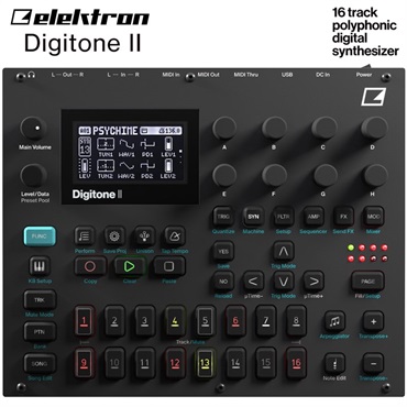 elektron Digitone II (デジトーン2) エレクトロン 16 トラック マルチ