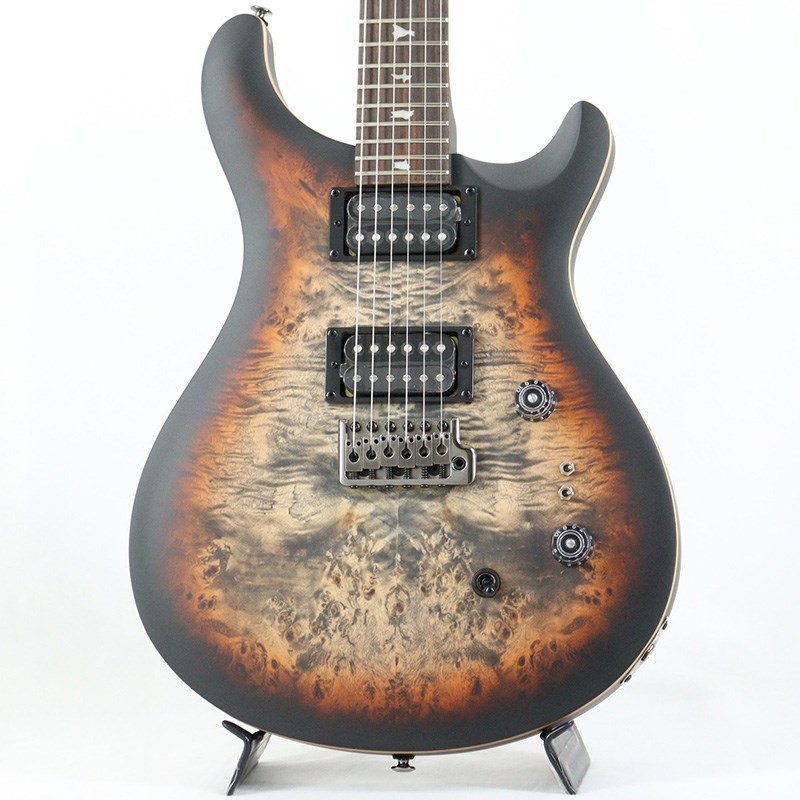 P.R.S. SE Custom 24-08 Poplar Burl Limited Edition (Charcoal