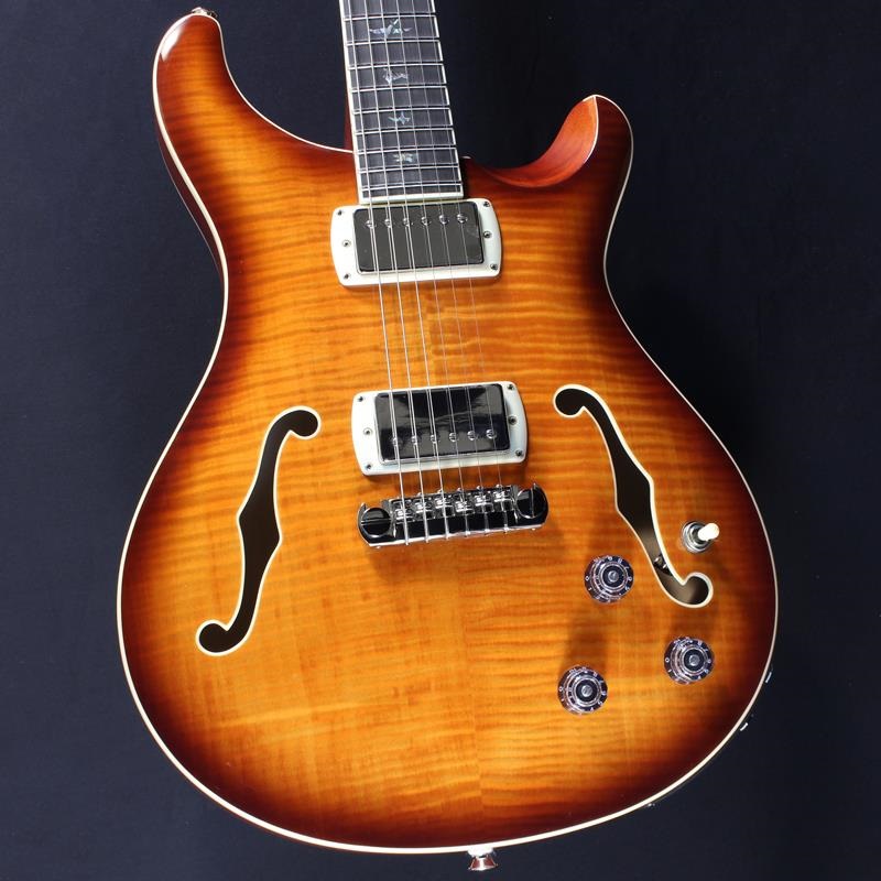 P.R.S. SE Hollowbody II Piezo (Vintage Sunburst) #CTCI03937【2025