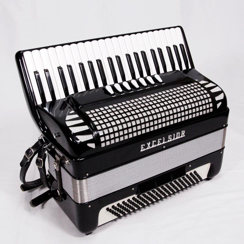 ヴィンテージEXCELSIOR .mod400アコーディオン 41鍵盤マイク内蔵