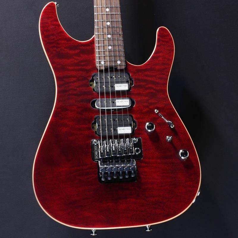 SCHECTER NV-3-24-AL (See-thru Red/Rosewood) #S2201169 ｜イケベ楽器