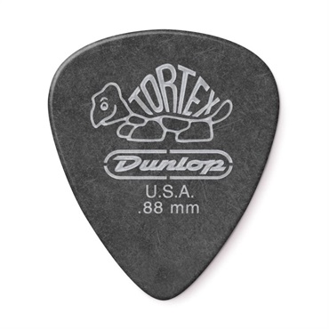 Dunlop (Jim Dunlop) 488R Tortex Pitch Black Gold Standard (0.88mm