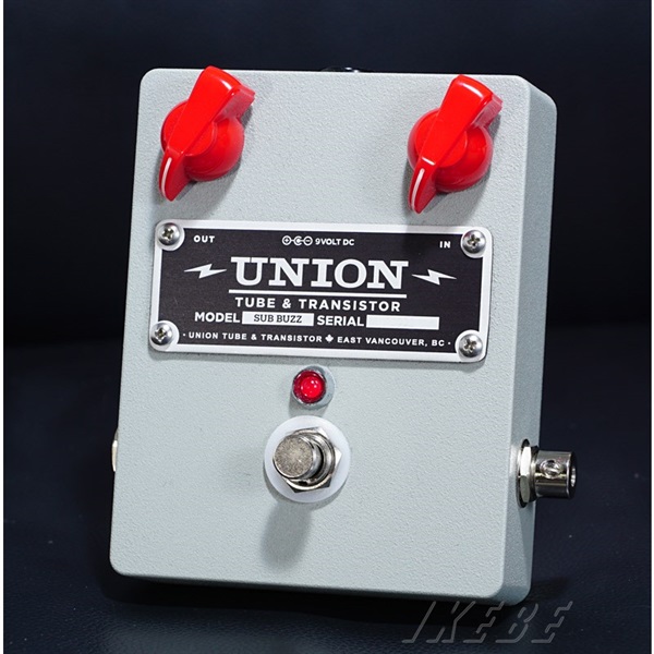 Union Tube & Transistor SUB BUZZ [Fuzz & Clean Booster] ｜イケベ