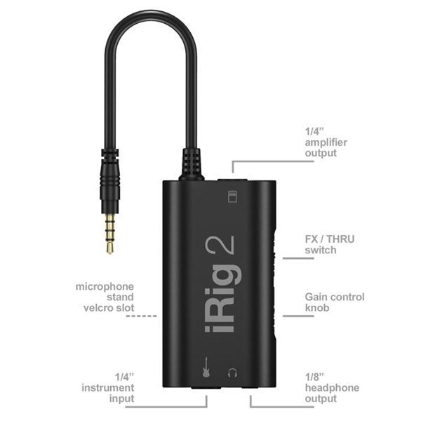 IK Multimedia iRig 2(アイケーマルチメディア)(ギタリスト向け