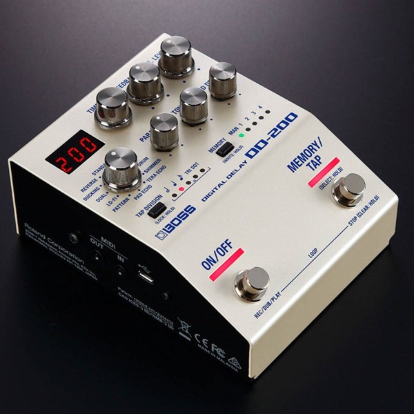 BOSS DD-200 [Digital Delay] ディレイ ボス ｜イケベ楽器店オンライン