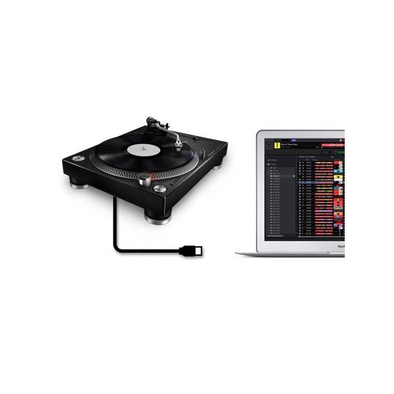 Pioneer DJ PLX-500-K ターンテーブル 【今ならレコードクリーナー