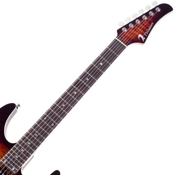 T's Guitars DST-Pro24 Quilt Maple Top(Tiger Eye Burst) w/Buzz