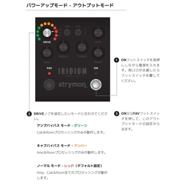 strymon Iridium 【AMP & IR CAB エミュレーター】 ｜イケベ楽器店