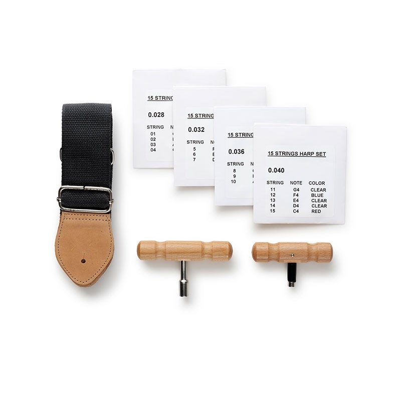 GINZA JUJIYA CHRISHARP 15ST MP(カラー：マカロンピンク)(15弦レバー