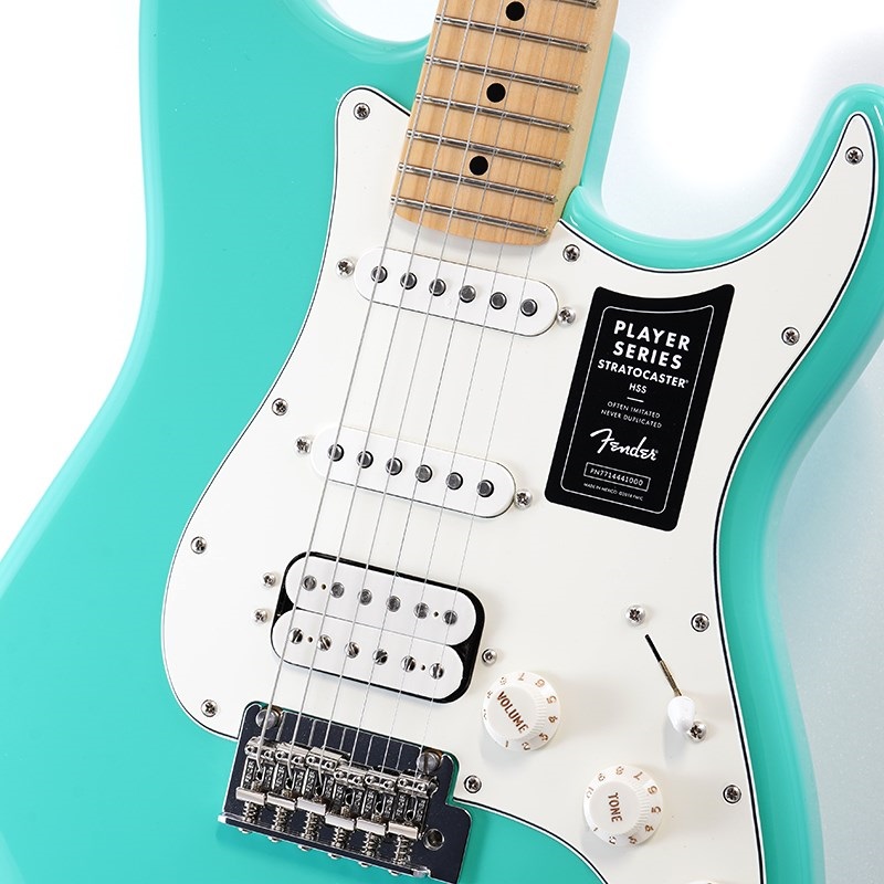 Fender MEX Player Stratocaster HSS (Sea Form Green/Maple) [Made In