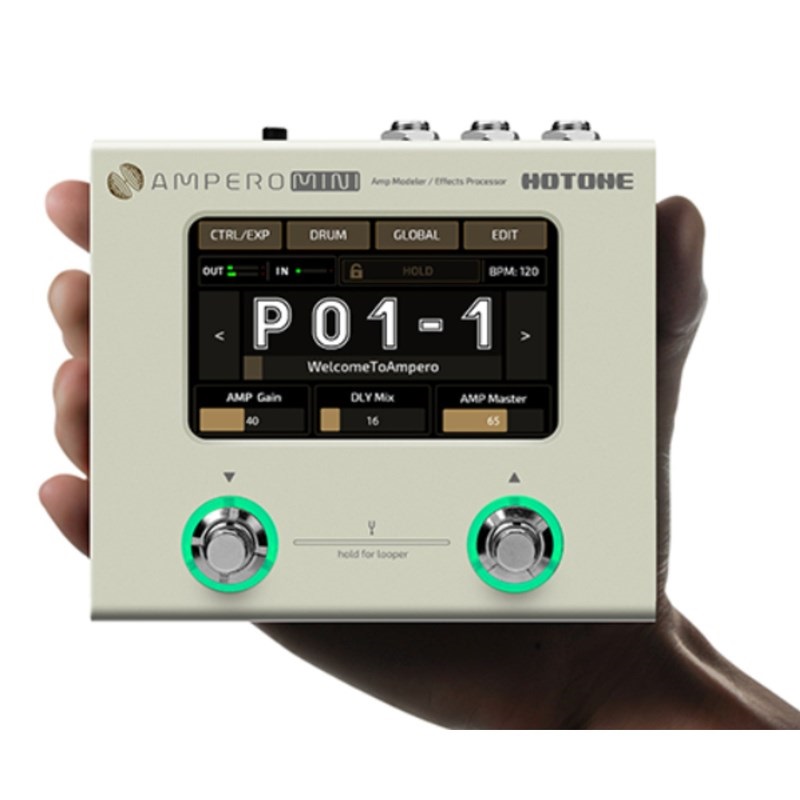 HOTONE Ampero Mini + AMPERO SWITCH ｜イケベ楽器店オンラインストア