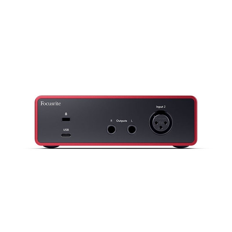 Focusrite Scarlett Solo gen4 (Cubase LE付属)(2in2out・USB-C