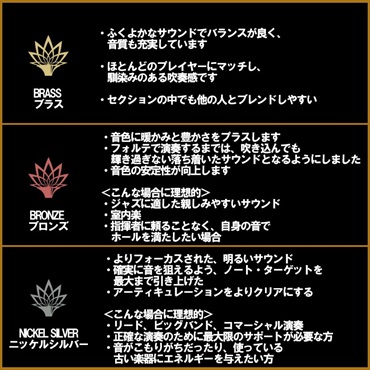 LOTUS ロータス / 2M ブロンズ トランペット用 マウスピース ｜イケベ