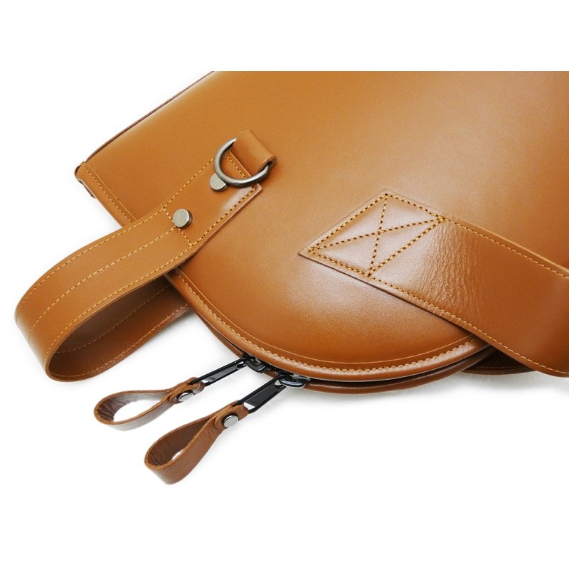 MG Leather Work シングル ショート コルネット用ソフトケース (ライト