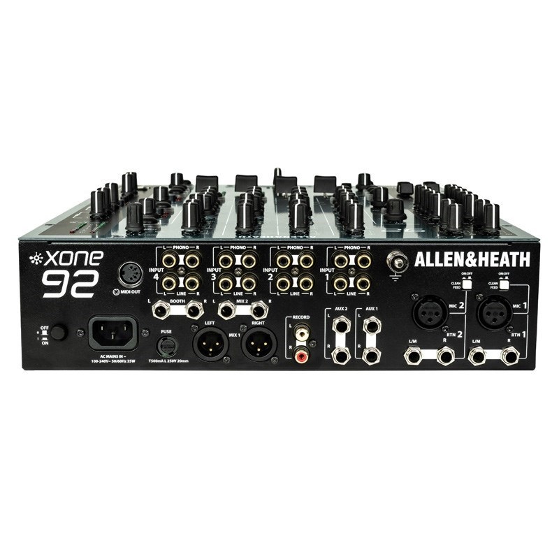 ALLEN&HEATH XONE:92 Mk2【4+2 チャンネル アナログDJミキサー