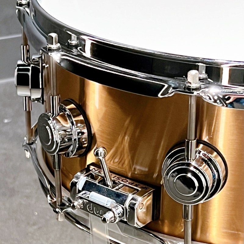 dw DRVZ5514SVC [Collector's Series Brushed Bronze Snare Drum 14